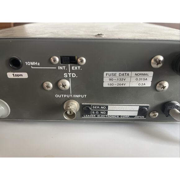 LEADER LDC-824S DIGITAL FREQUENCY COUNTER 520Mhz - Picture 5 of 9